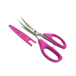 Tijeras de bordar curvas Sew Mate X'sor 5 1/2" (14 cm) con funda