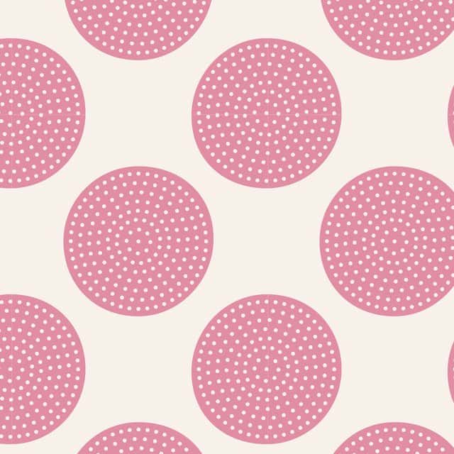 Tela Tilda Classic Basics Dottie Dots rosa