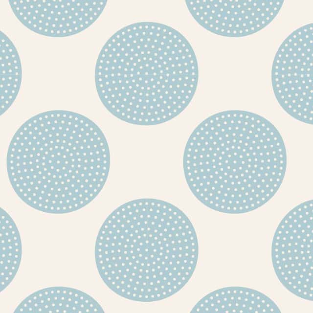 Tela Tilda Classic Basics Dottie Dots azul claro
