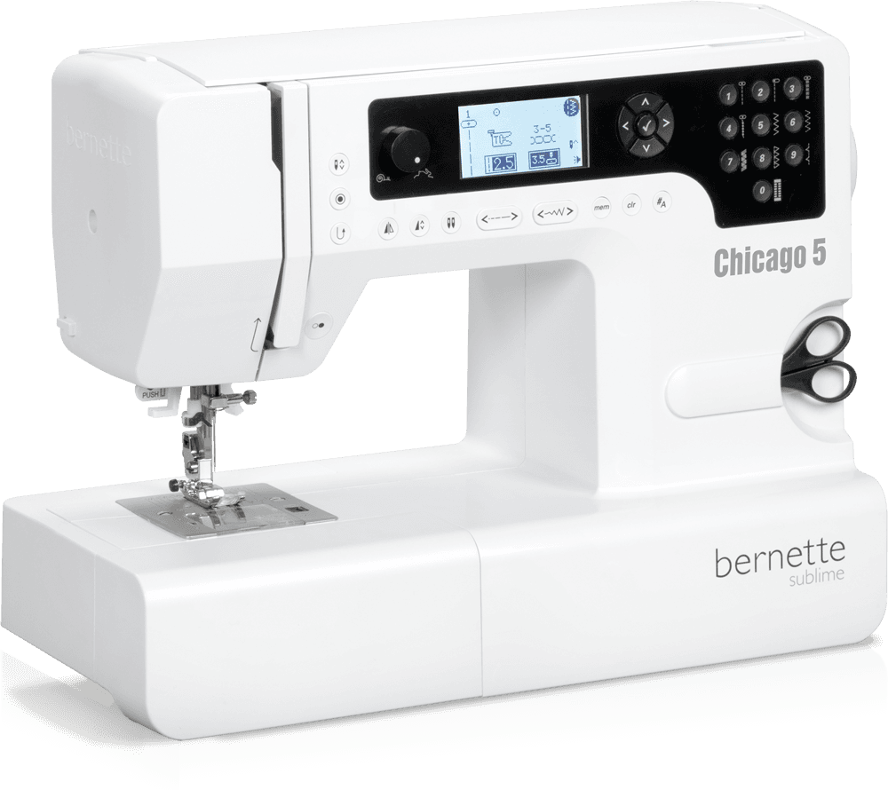 Máquina de coser bernette Chicago 5, foto 1
