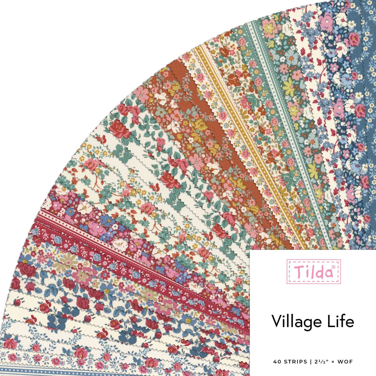 Jelly roll Tilda Village Life, foto 1