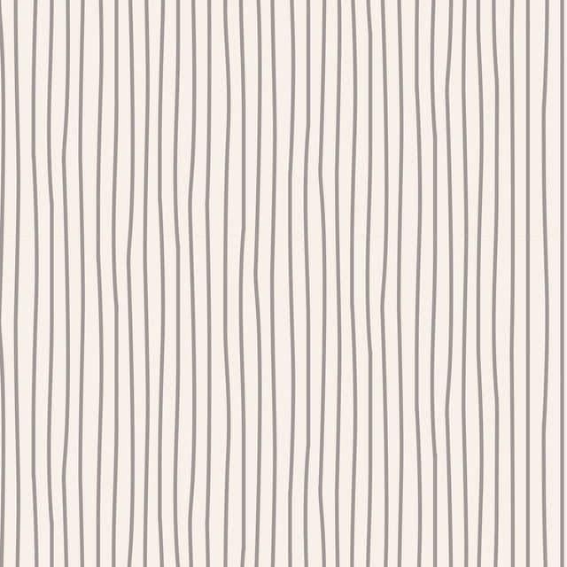 Tela Tilda Classic Basics Pen Stripe gris, foto 1