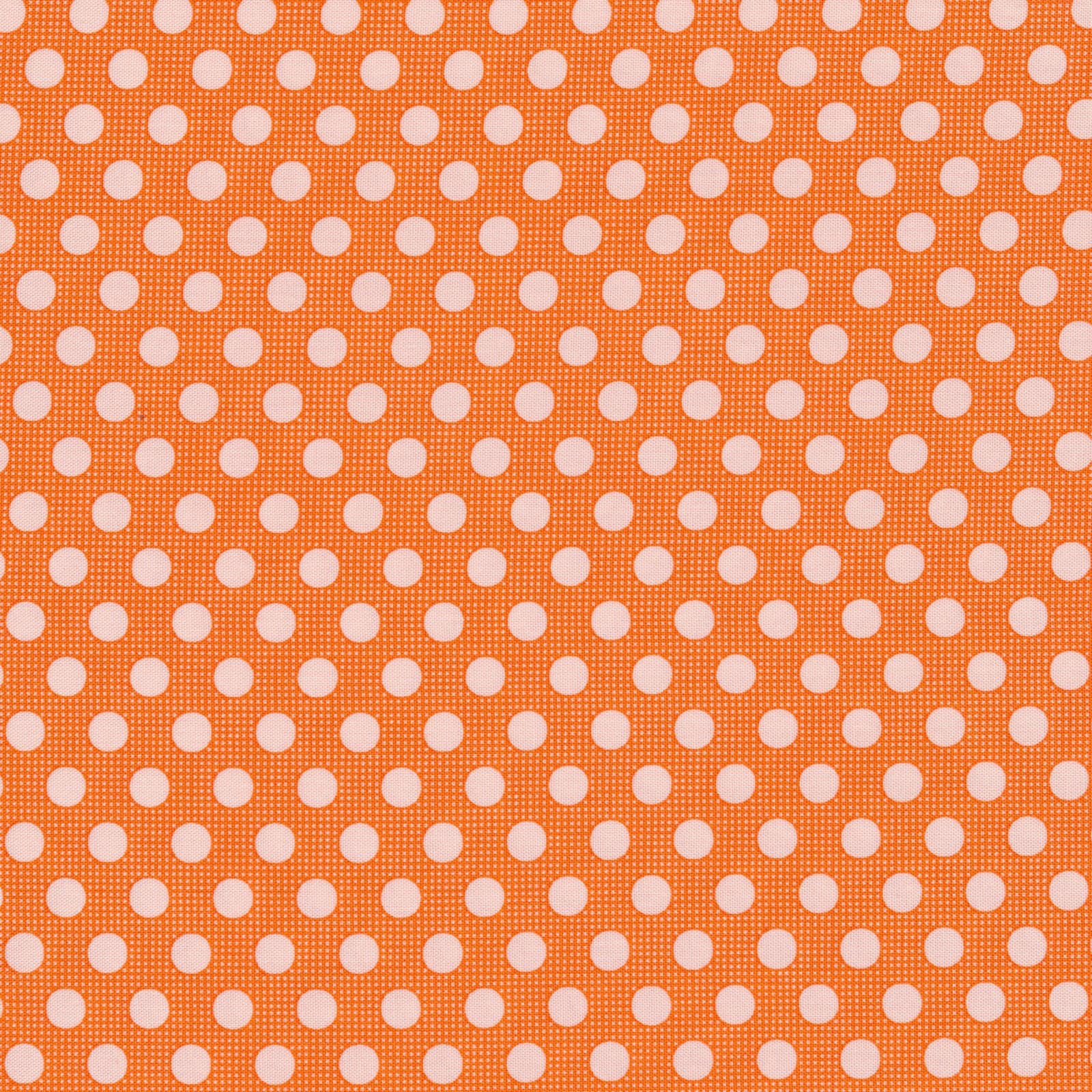 Tela Tilda Medium Dots Basics Medium Dots naranja, foto 1