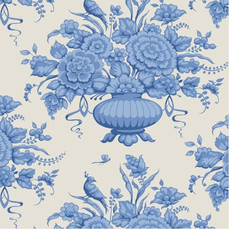 Tela Tilda Something Blue Afina azul, foto 1