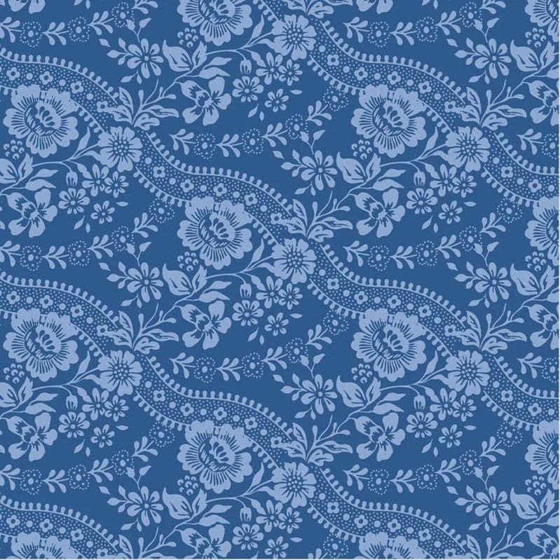 Tela Tilda Something Blue Celeste azul vaquero, foto 1
