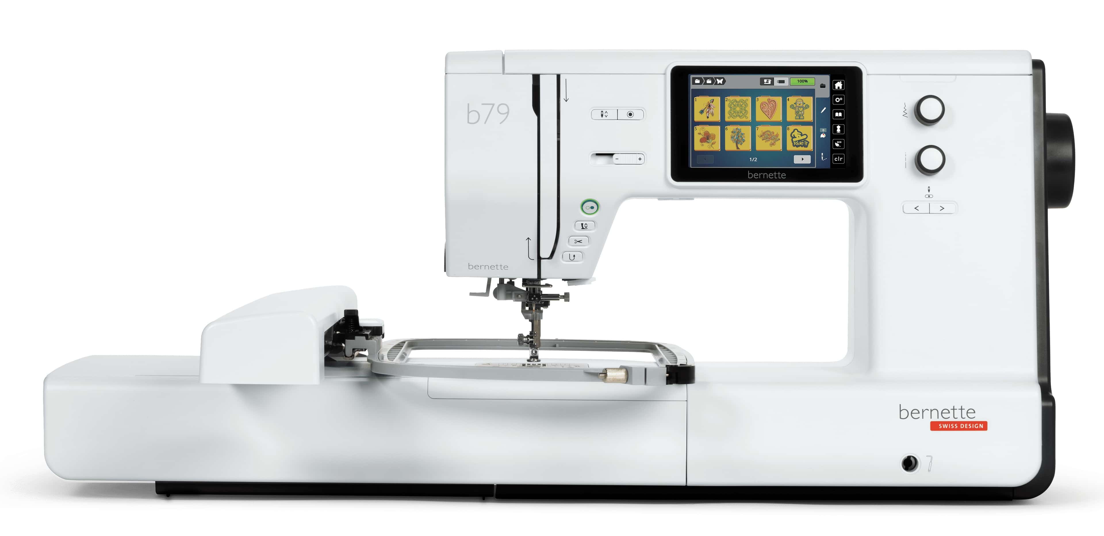 Máquina de coser y bordar bernette b79