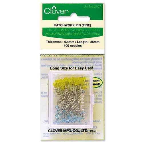 Clover alfiler fino de patchwork