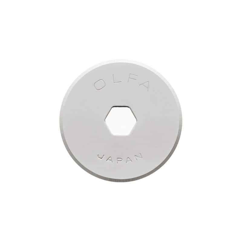 Cuchillas de recambio para cúter rotatorio Olfa 18 mm (2 ud.)