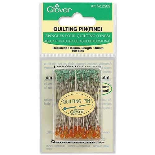 Clover alfileres con bola para quilting