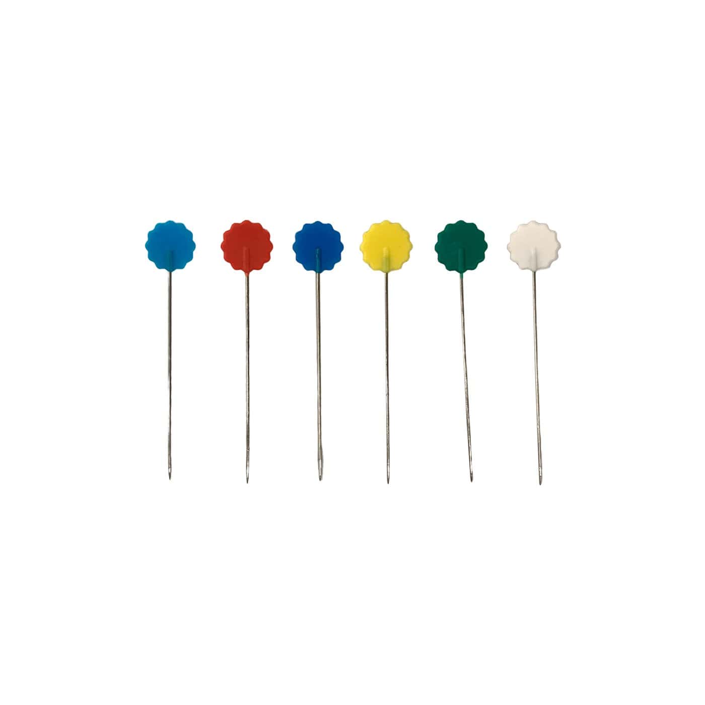 Alfileres flor 0,6 x 48 mm 80 unidades