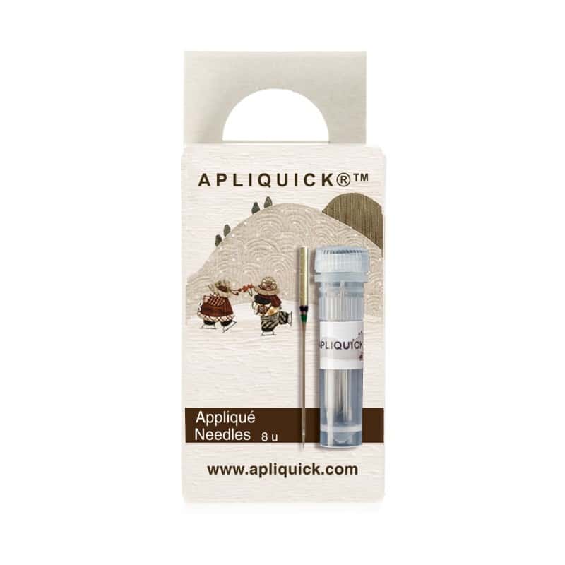 Agujas de máquina para aplicación Apliquick (8 ud.)