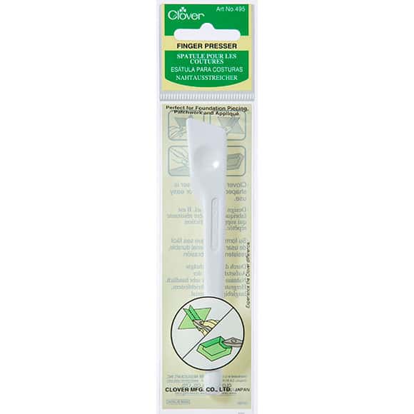 Prensador de dedo Clover (espátula para costuras)