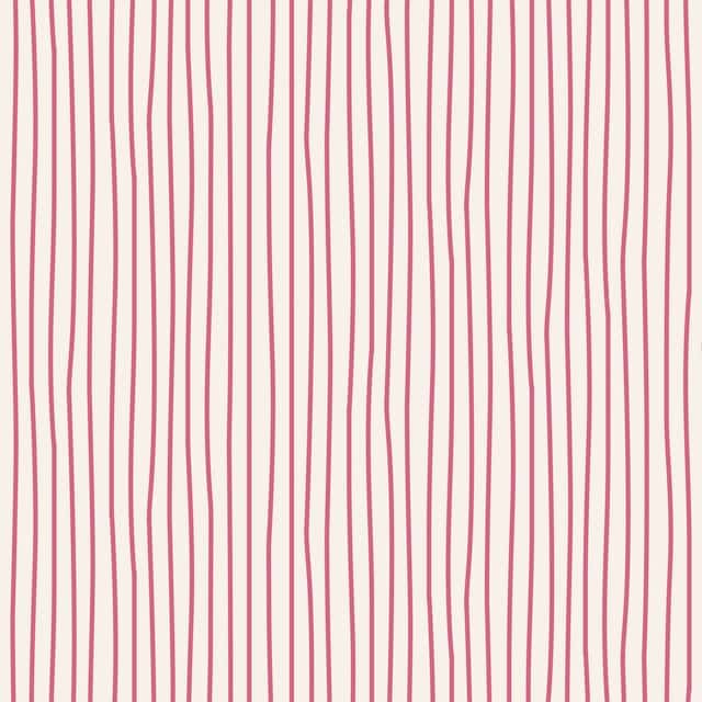 Tela Tilda Classic Basics Pen Stripe rosa