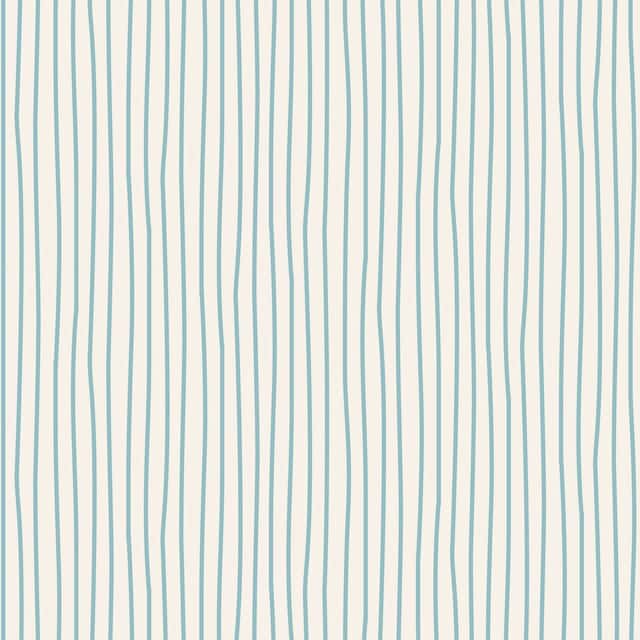 Tela Tilda Classic Basics Pen Stripe azul claro