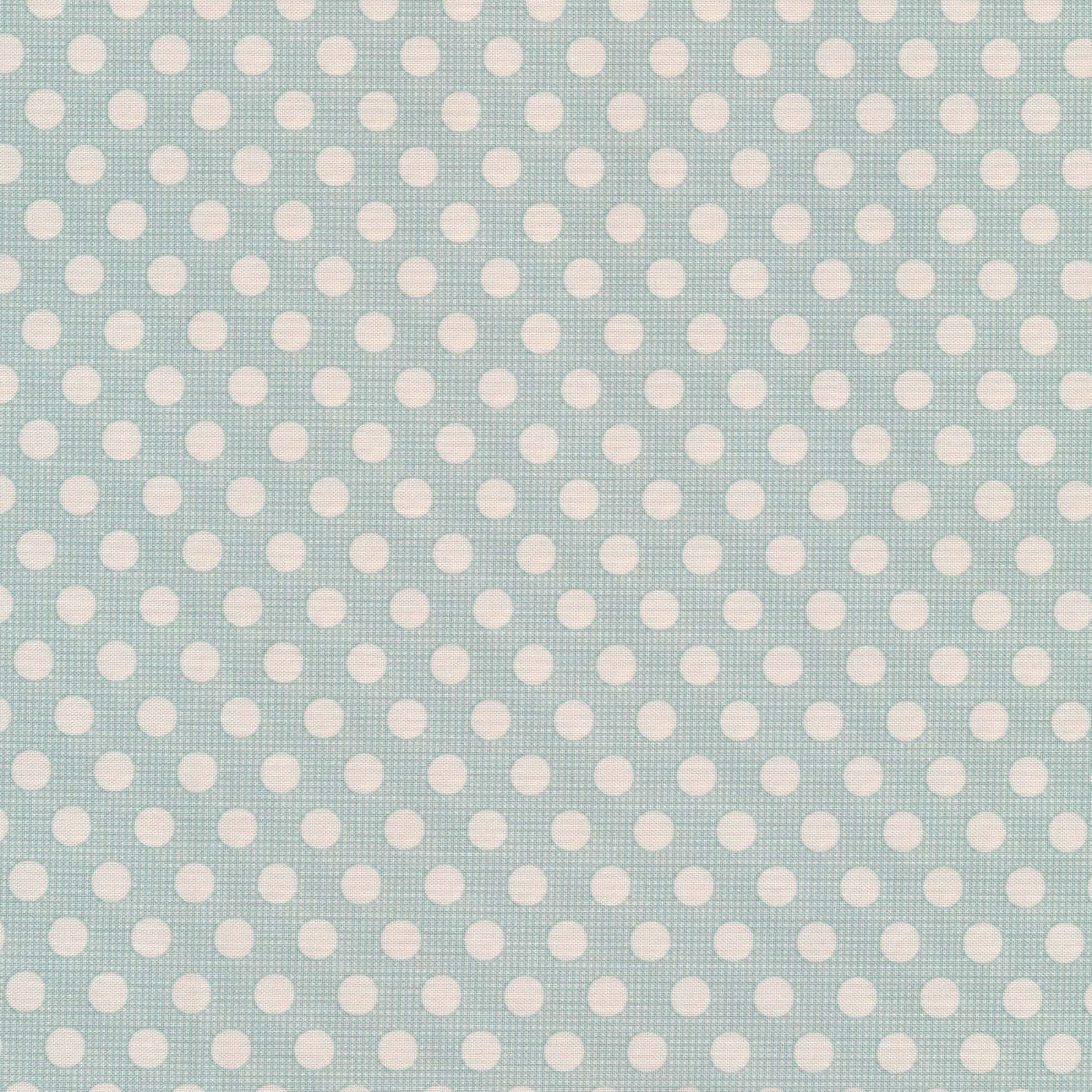 Tela Tilda Medium Dots Basics Medium Dots verde agua