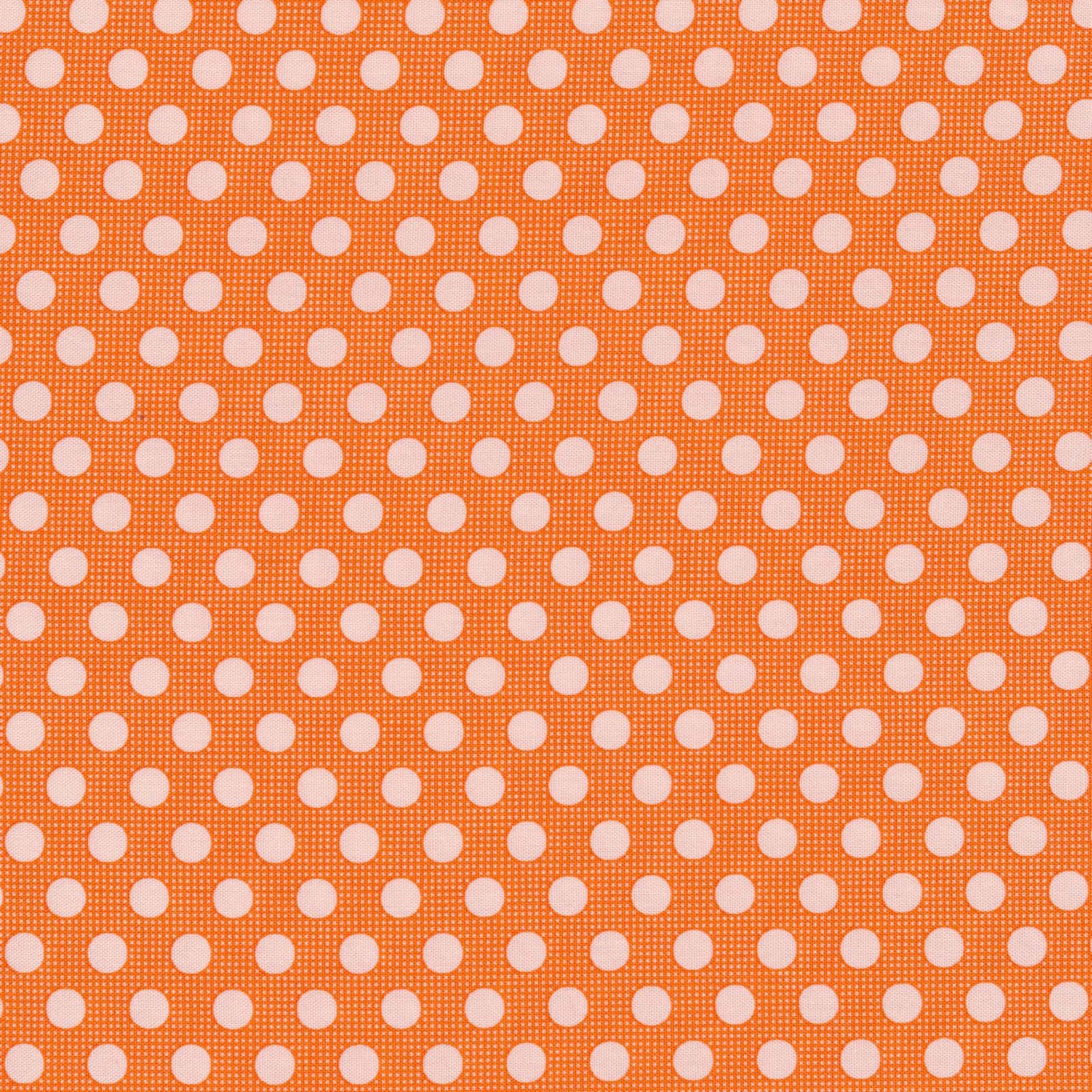 Tela Tilda Medium Dots Basics Medium Dots naranja