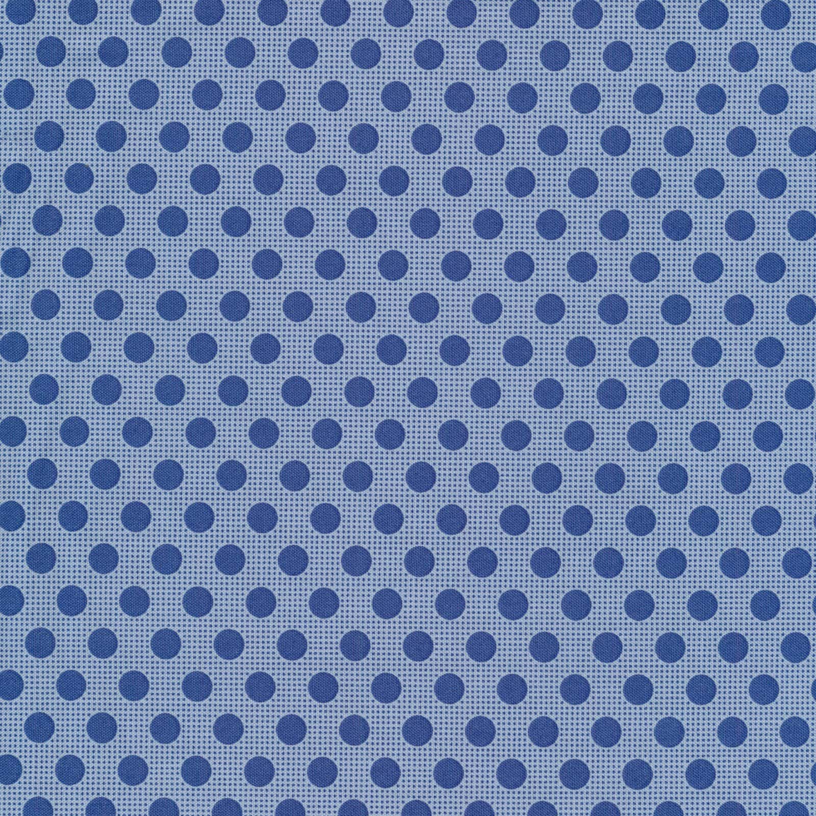 Tela Tilda Medium Dots Basics Medium Dots azul vaquero