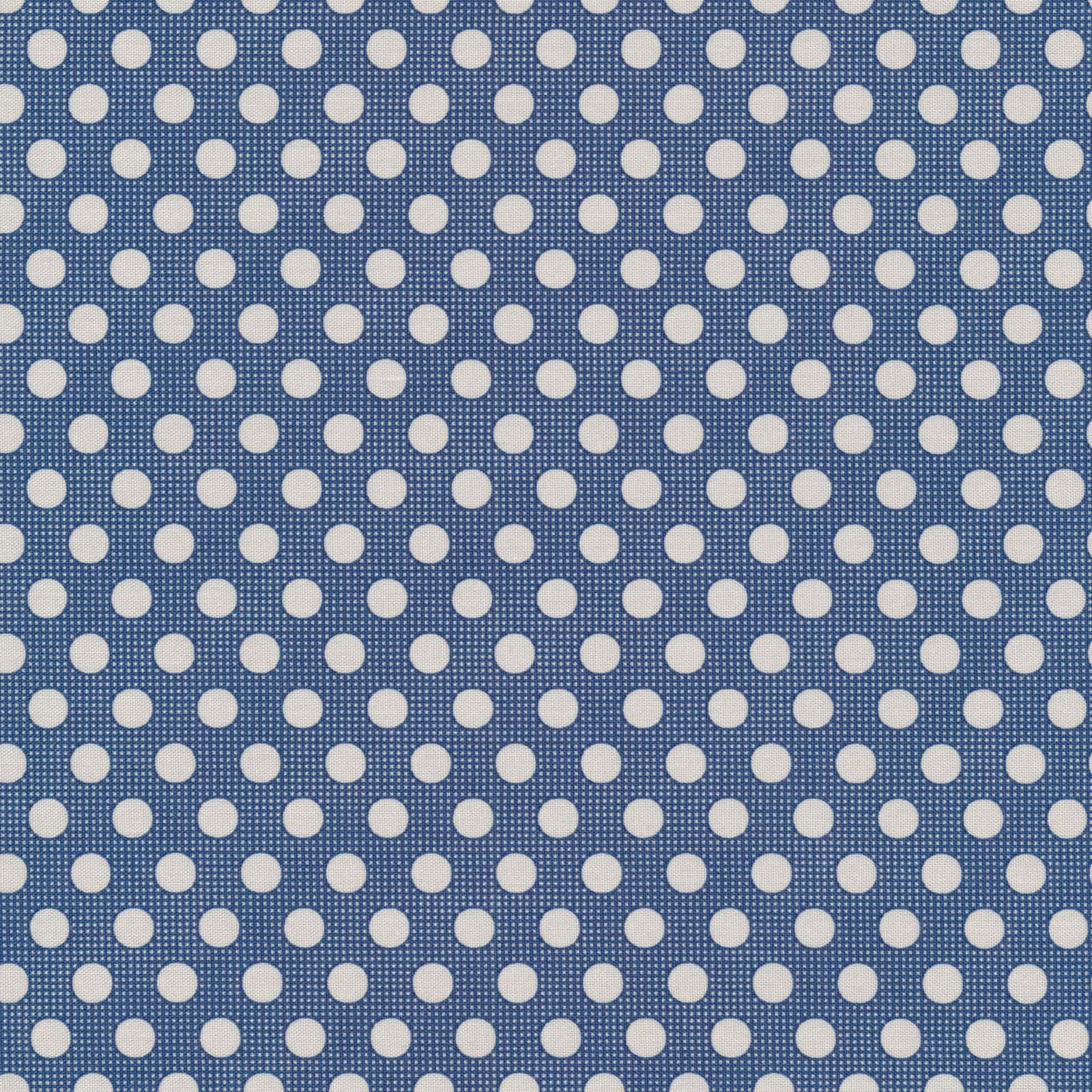 Tela Tilda Medium Dots Basics Medium Dots azul noche