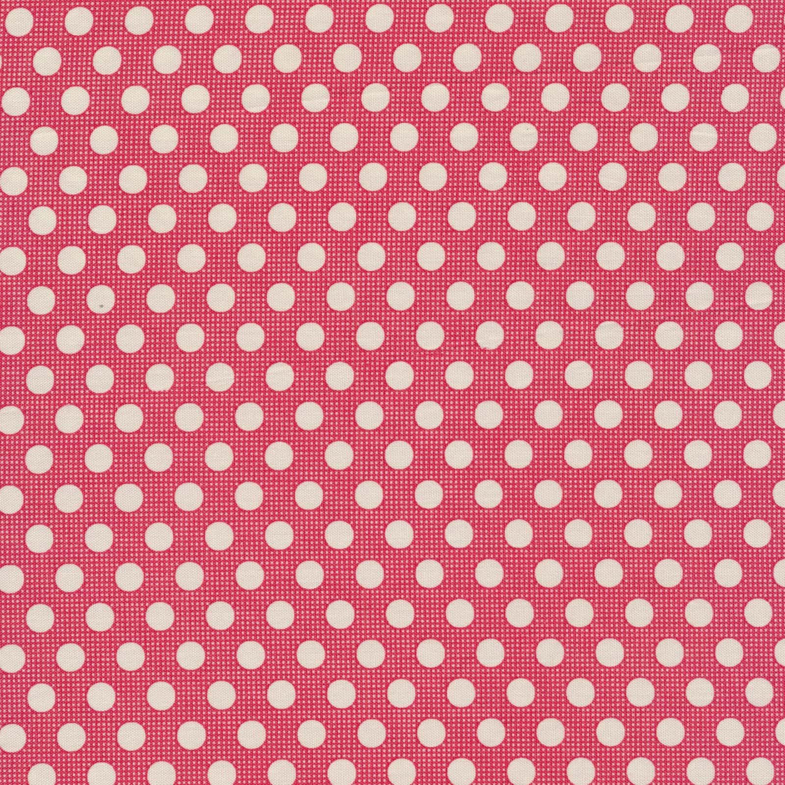 Tela Tilda Medium Dots Basics Medium Dots rojo