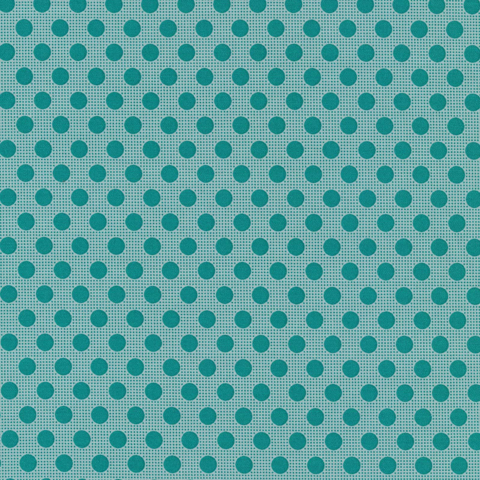 Tela Tilda Medium Dots Basics Medium Dots verde azulado
